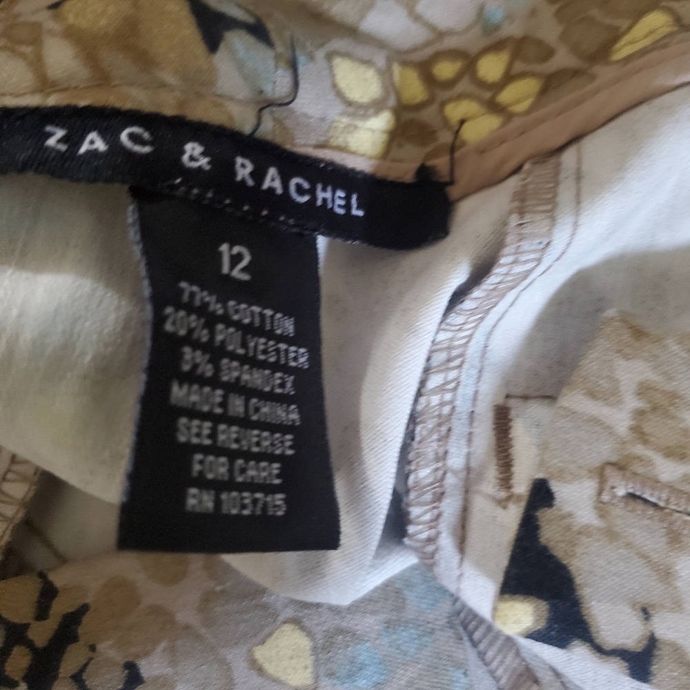 Nice cool comfy for summer weather Rac & Rachel ladies long pants NWOT - Picture 2 of 5